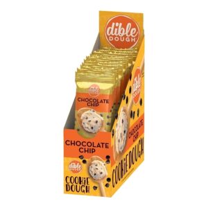 Dible Dough Chocolate Chip Cookie Dough Bar 1.6oz 10ct